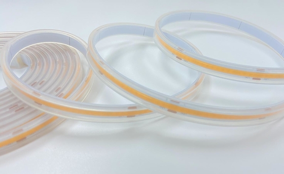 Silikon-Verdrängungs-Standard-Reihe Dot Free Flexible Cob Leds IP65
