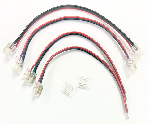 Streifen-Licht-Zusätze 3 Pin Led Connector Doul weiße LED
