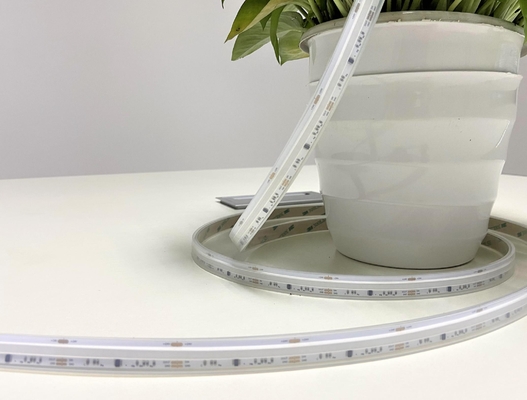 IP65, das flexibles PFEILER Pixel Rgb Streifen-Silikon führte, Sleeved 27w/m