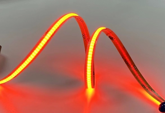 Goldener gelber flexibler PFEILER geführter Streifen 1800K