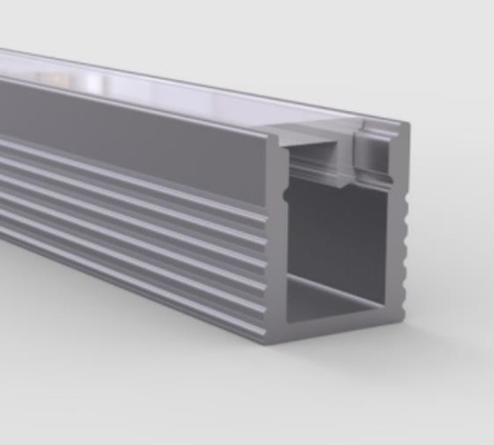 Anodisiertes LED-Licht-Aluminiumprofil 7,8 x 8.9mm führte Streifenkanal