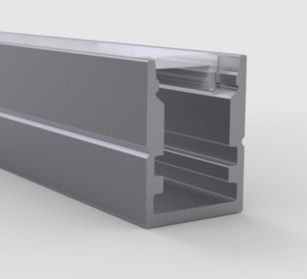 Vertieftes geführtes Aluminiumprofil der Luftfahrt-6063 10 x 13mm Wetter beständig