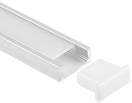Licht-Aluminiumprofil 6063 15,9 x 6mm RoHS Milewood LED