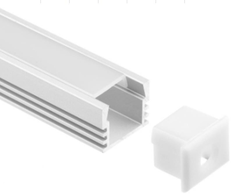 Geführter Profil-Aluminiumkanal der Luftfahrt-6063 16 x 12mm Streifen-Lichtschacht