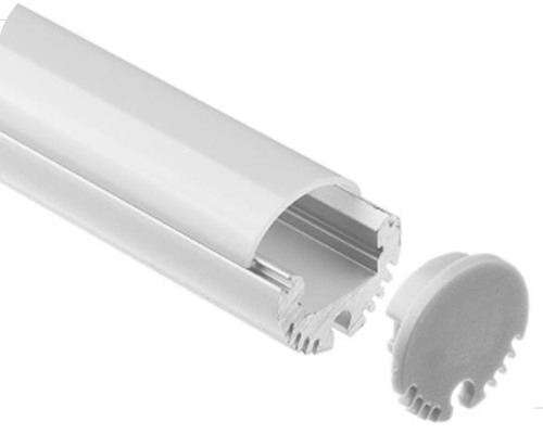Verschobenes geführtes Streifen-Licht-Verdrängungs-Aluminium anodisiert mit Polycarbonats-Abdeckungen